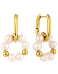 Earrings With Pearl Pendant