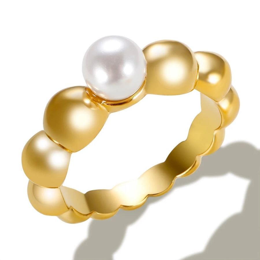 Lunar Elegy Pearl Ring