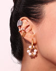 Earrings With Pearl Pendant