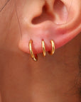 Stellar Hoop Earrings