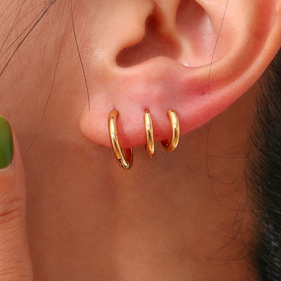 Stellar Hoop Earrings