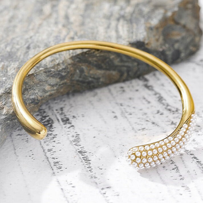 Pearls Cuff Bracelet