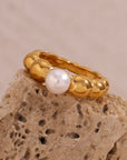 Lunar Elegy Pearl Ring