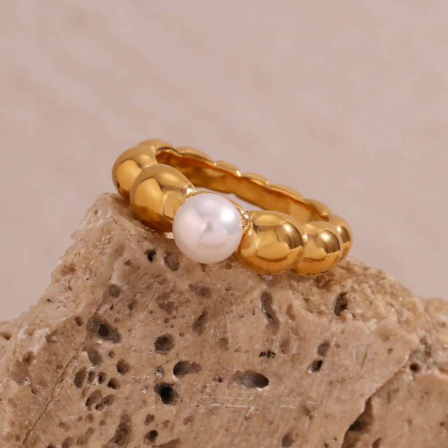 Lunar Elegy Pearl Ring