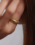 Pleated Ring