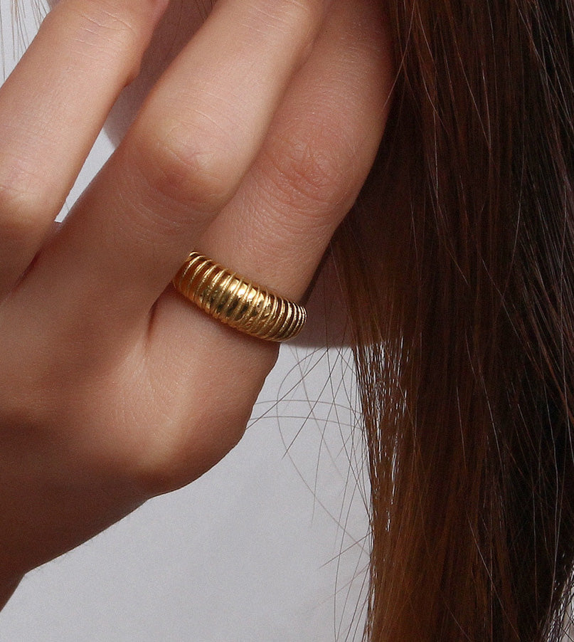 Pleated Ring