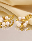 Earrings With Pearl Pendant